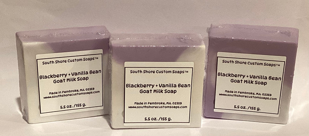 Blackberry + Vanilla Bean Goat Milk Soap