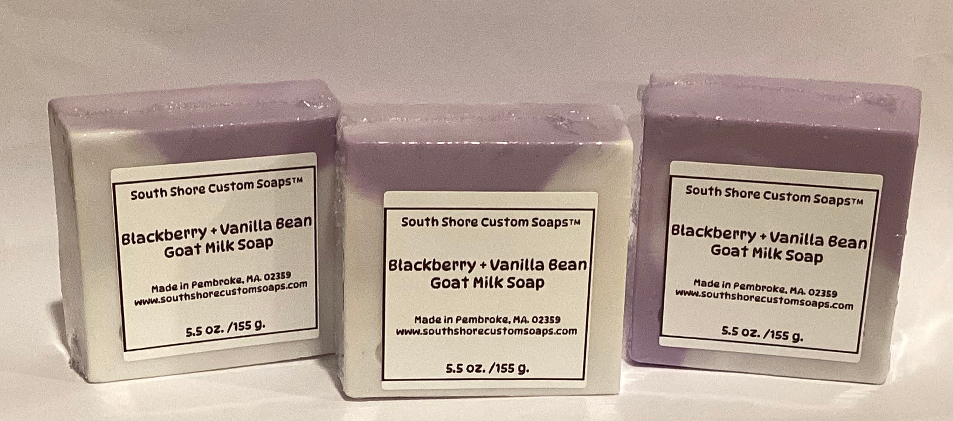 Blackberry + Vanilla Bean Goat Milk Soap