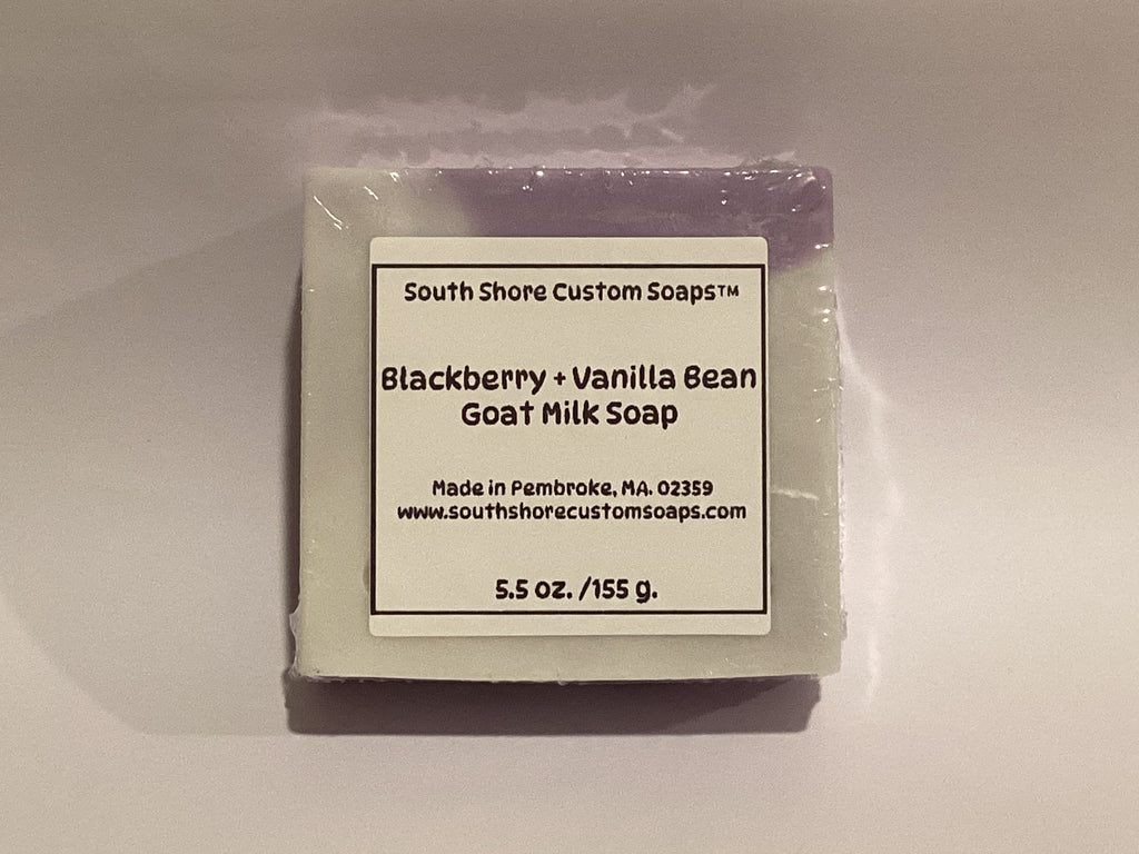 Blackberry + Vanilla Bean Goat Milk Soap