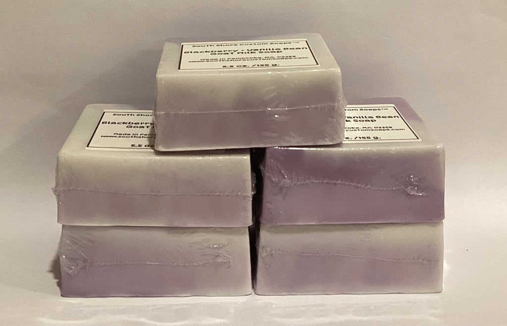 Blackberry + Vanilla Bean Goat Milk Soap