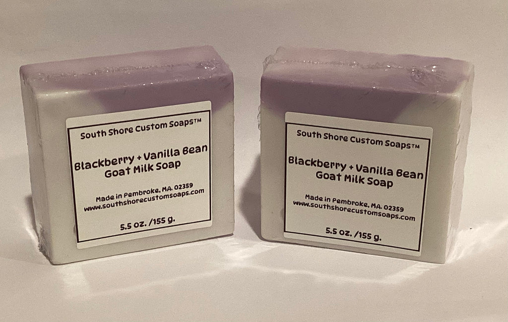 Blackberry + Vanilla Bean Goat Milk Soap