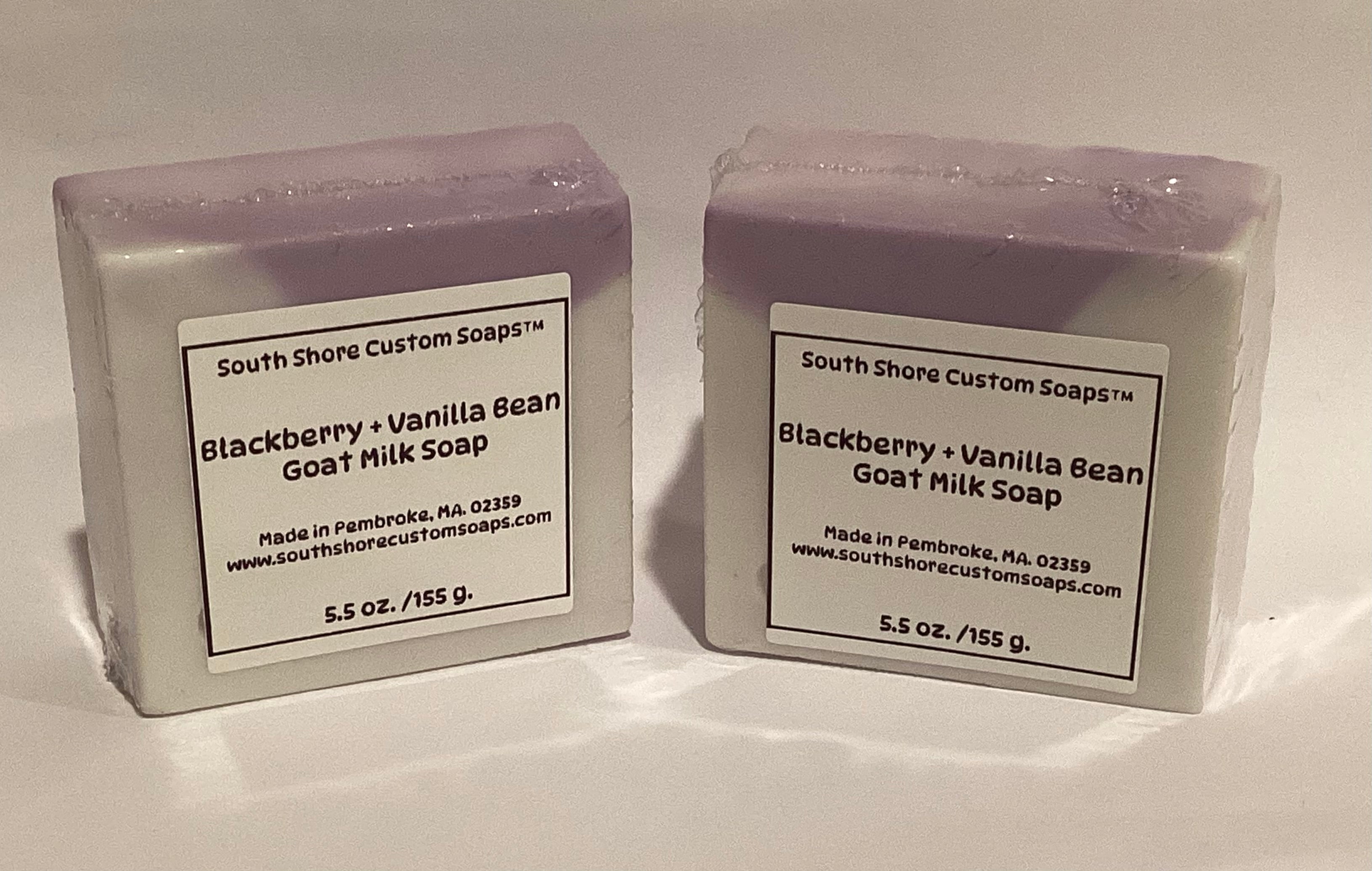 Blackberry + Vanilla Bean Goat Milk Soap