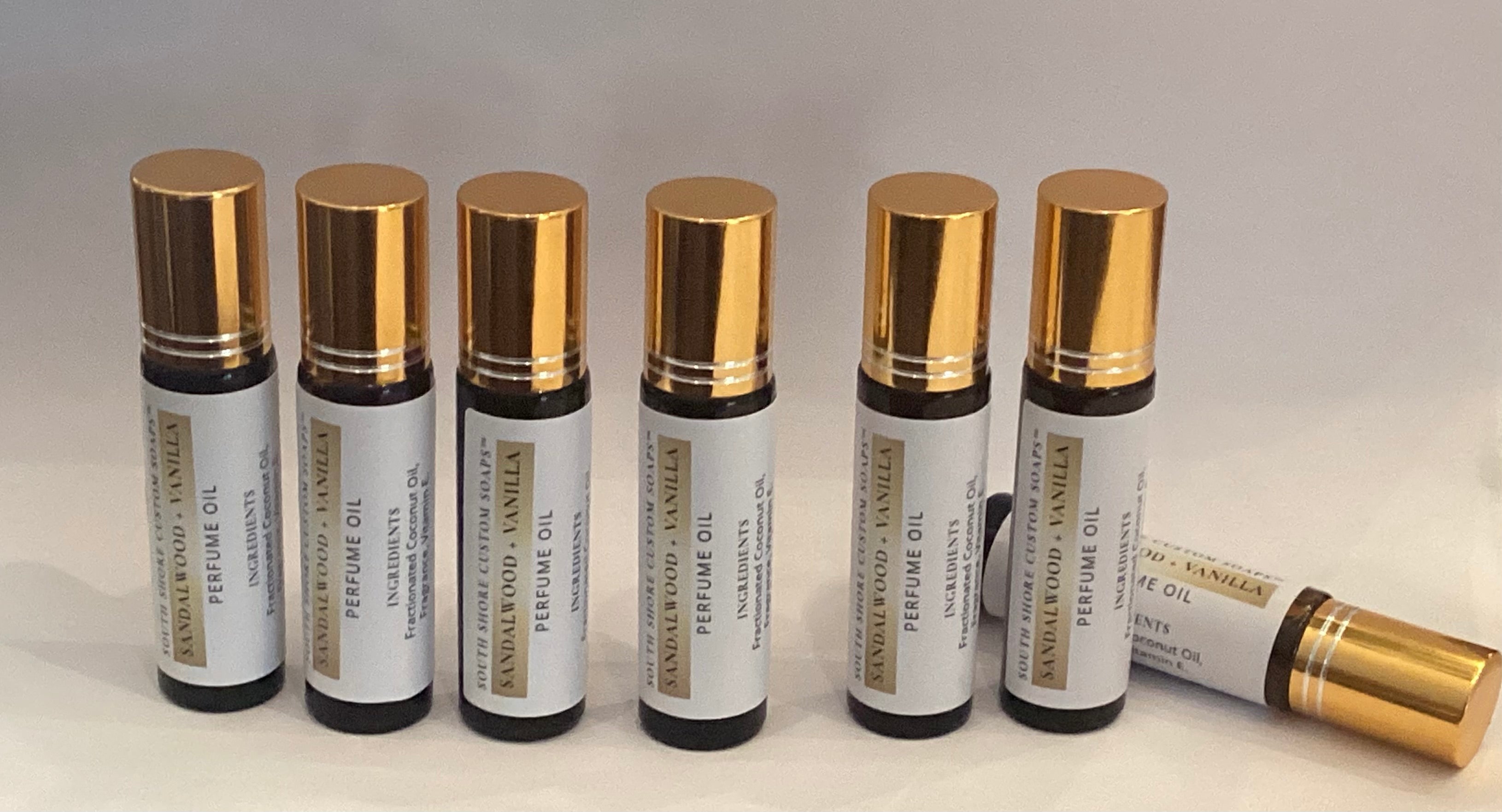 Sandalwood + Vanilla Perfume Oil