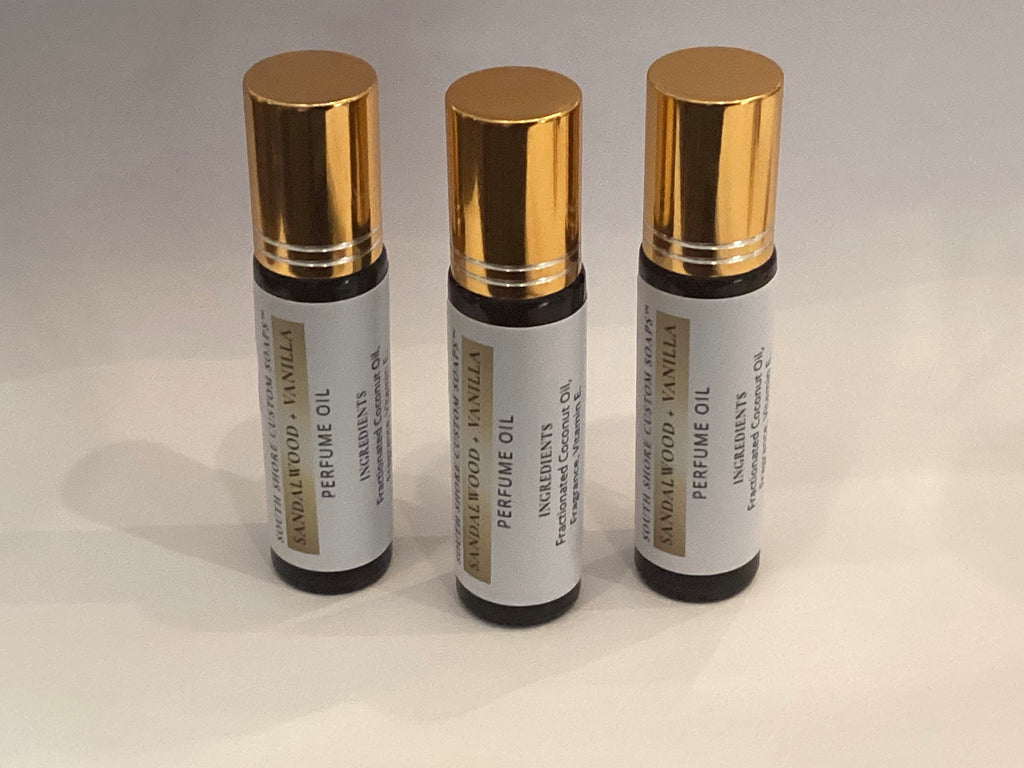 Sandalwood + Vanilla Perfume Oil