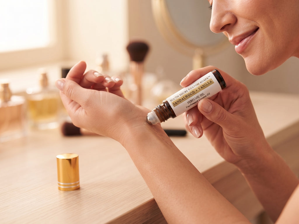 Sandalwood + Vanilla Perfume Oil