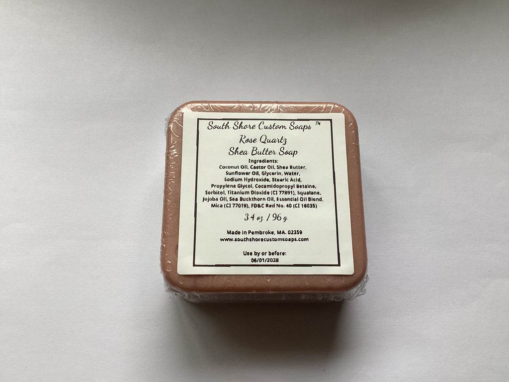 Rose Quartz Shea Butter Soap