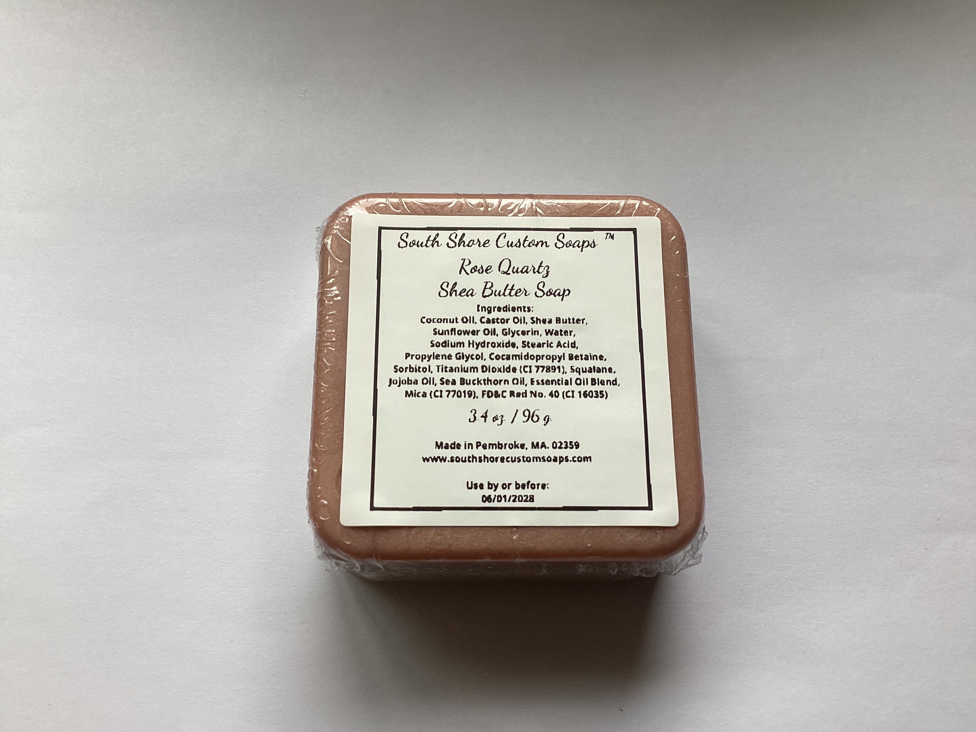 Rose Quartz Shea Butter Soap