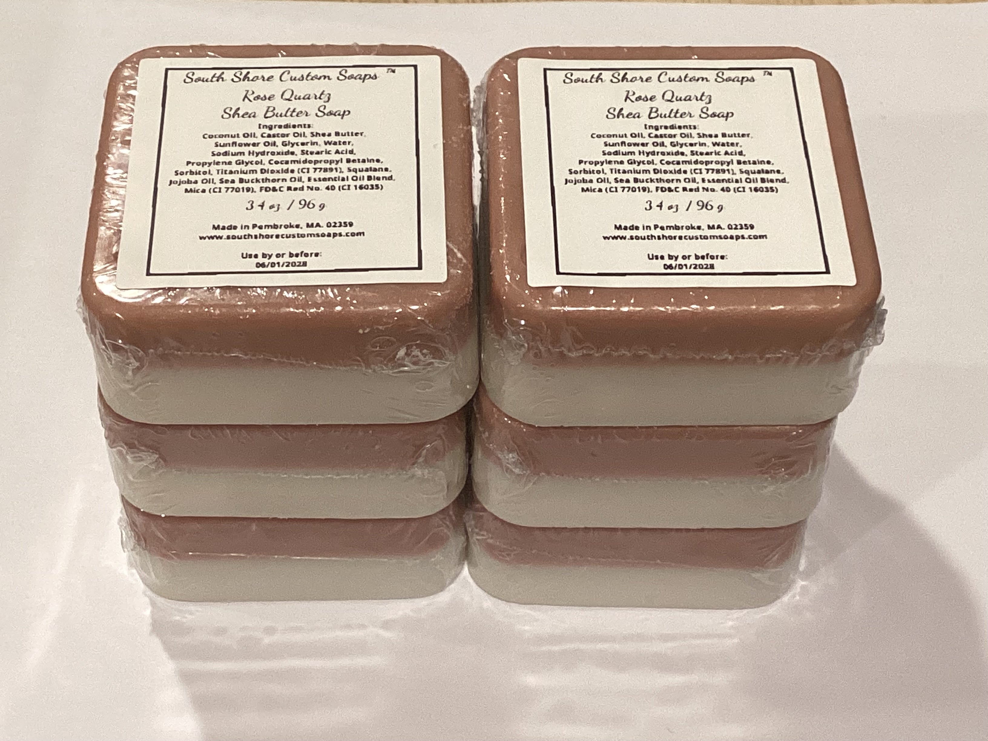 Rose Quartz Shea Butter Soap