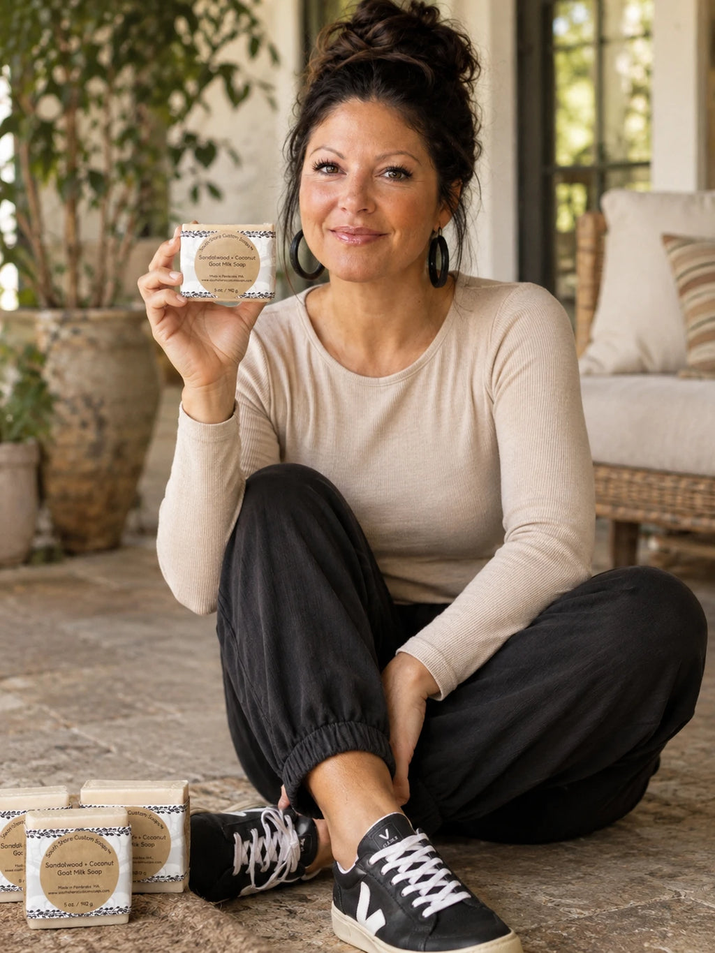 Sandalwood + Coconut Goat Milk Soap