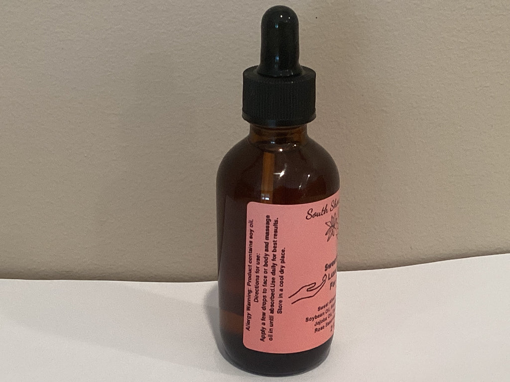 Sweet Almond & Rose Luxury Skin Serum For Face & Body