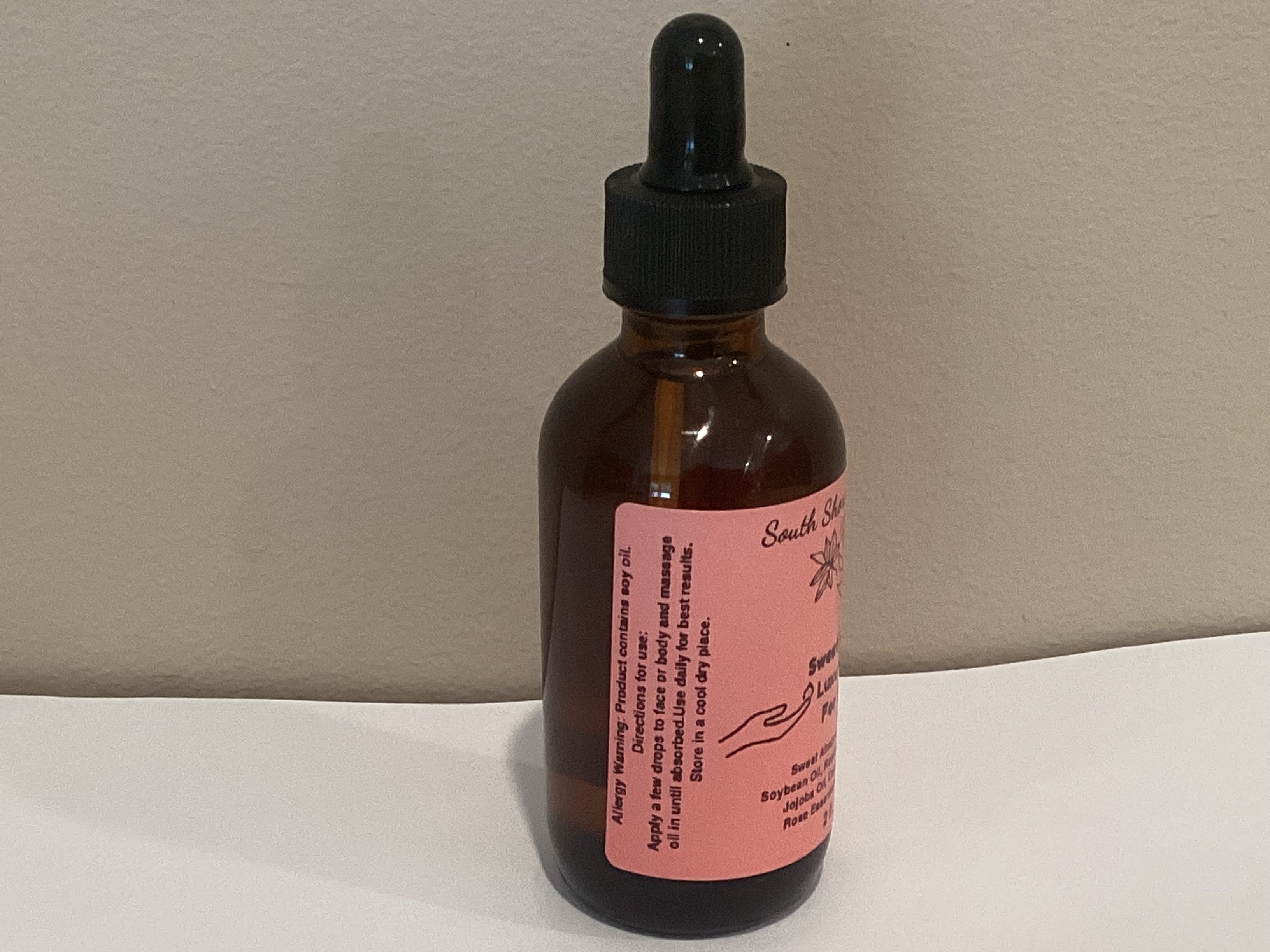 Sweet Almond & Rose Luxury Skin Serum For Face & Body