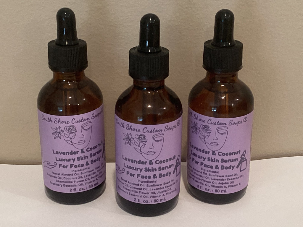 Lavender & Coconut Luxury Skin Serum For Face & Body