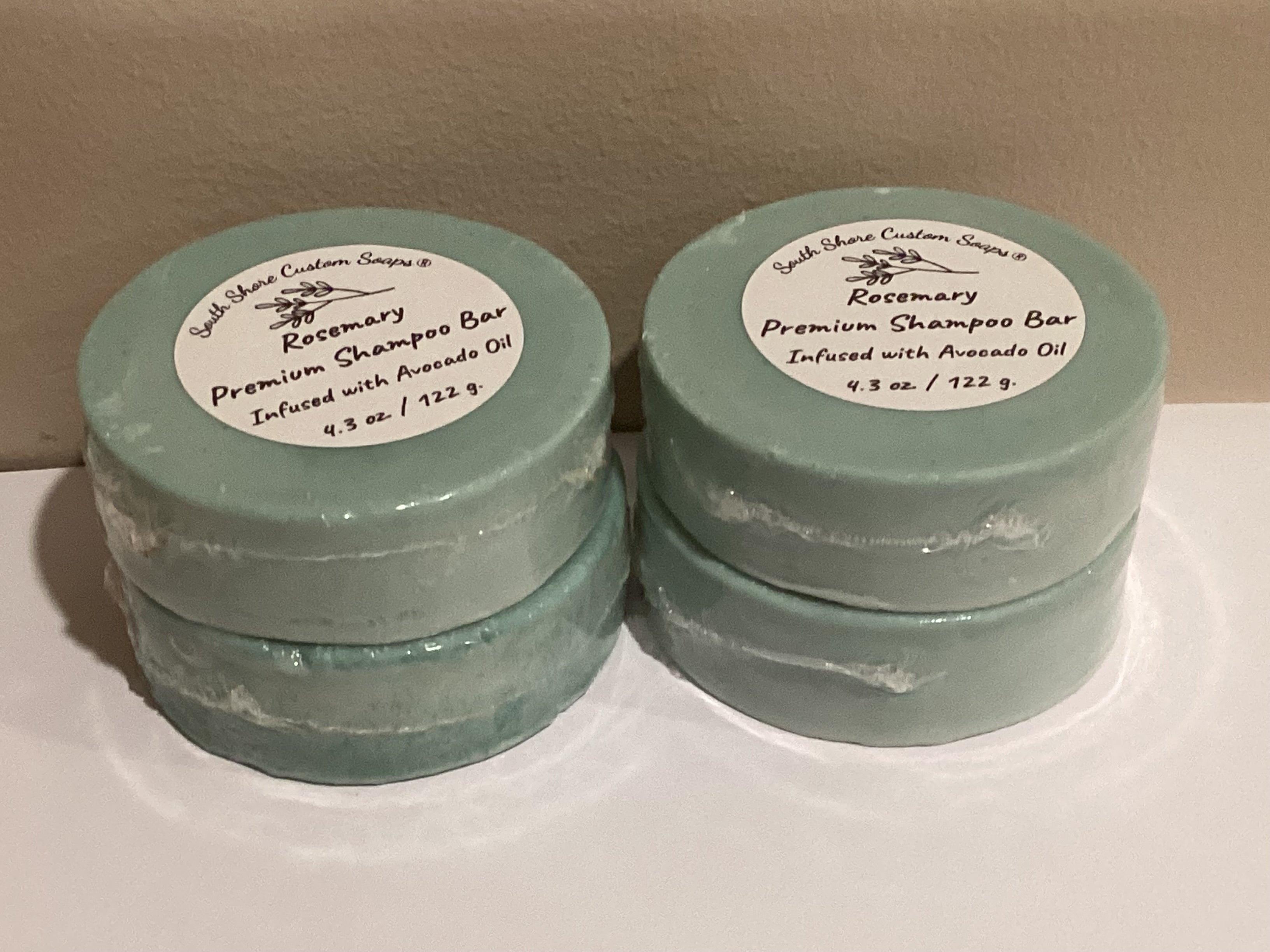 Rosemary Premium Shampoo Bar Infused with Avocado Oil
