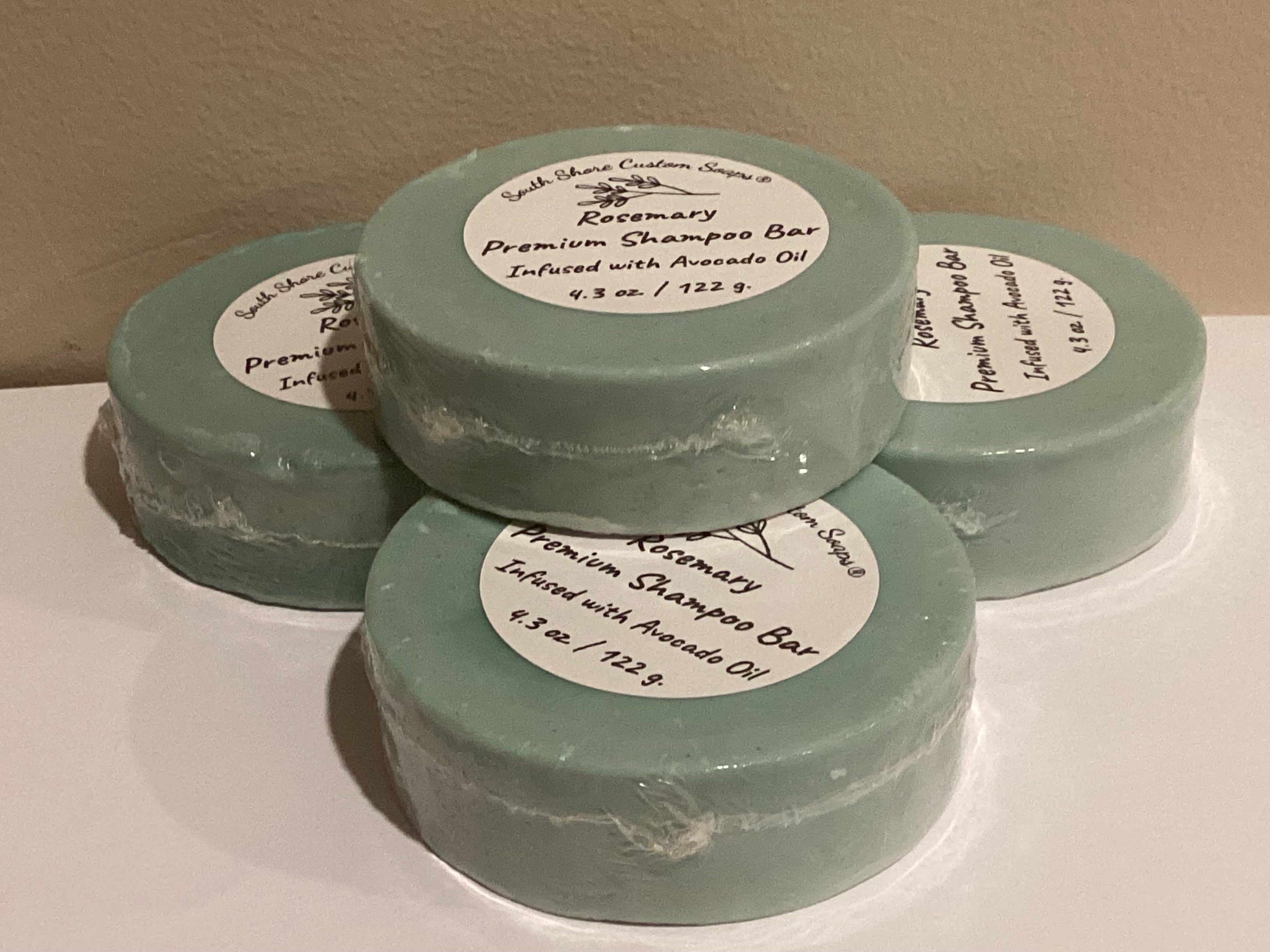 Rosemary Premium Shampoo Bar Infused with Avocado Oil