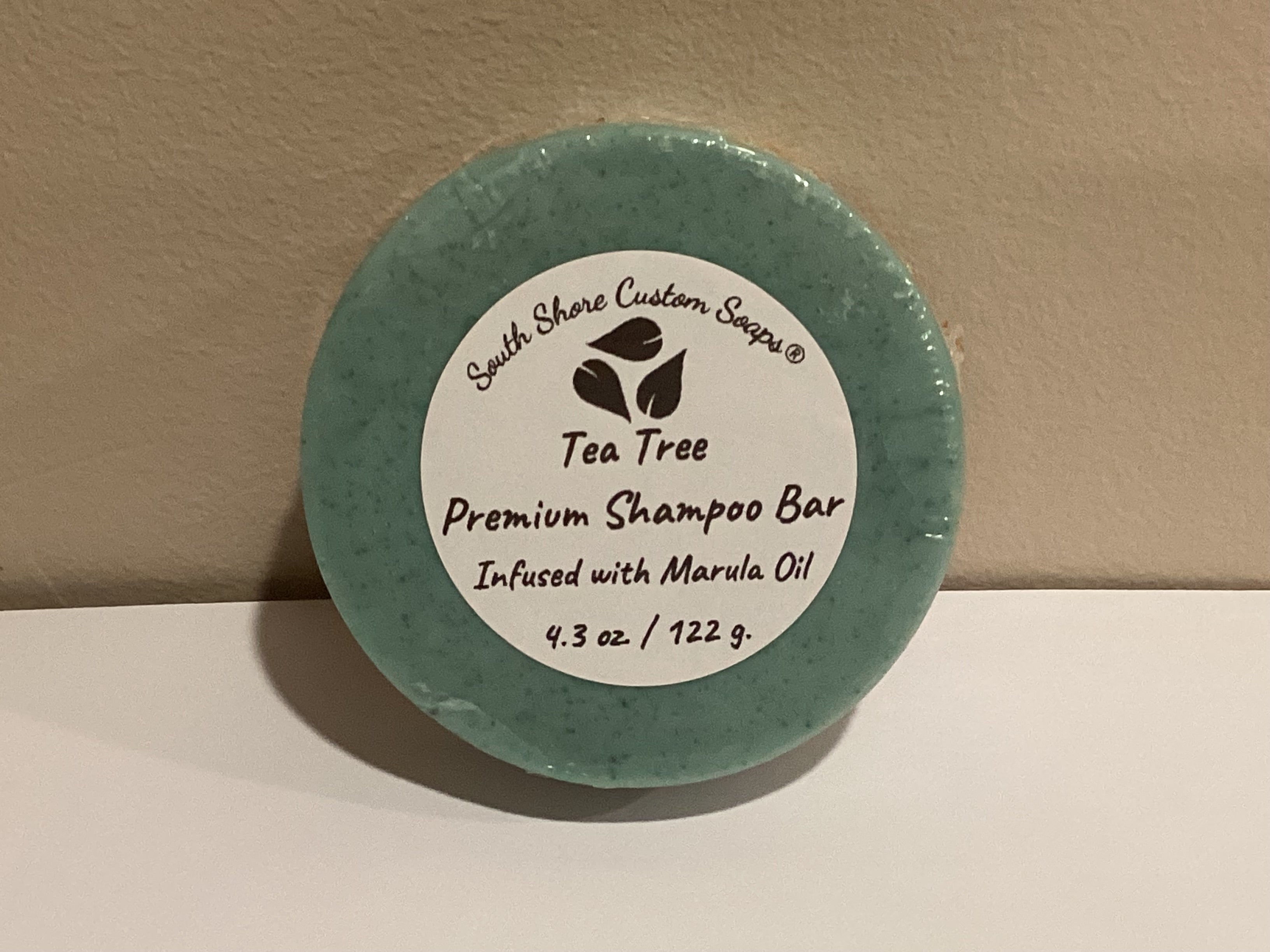 Tea Tree Premium Shampoo Bar Infused with Marula Oil