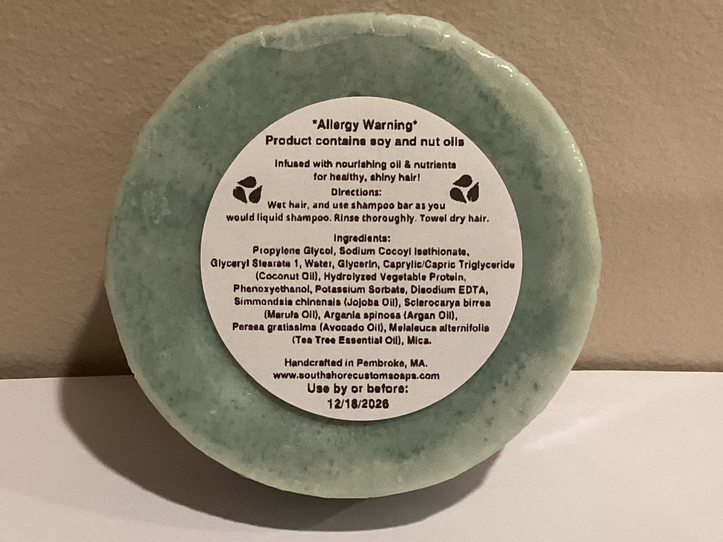 Tea Tree Premium Shampoo Bar Infused with Marula Oil