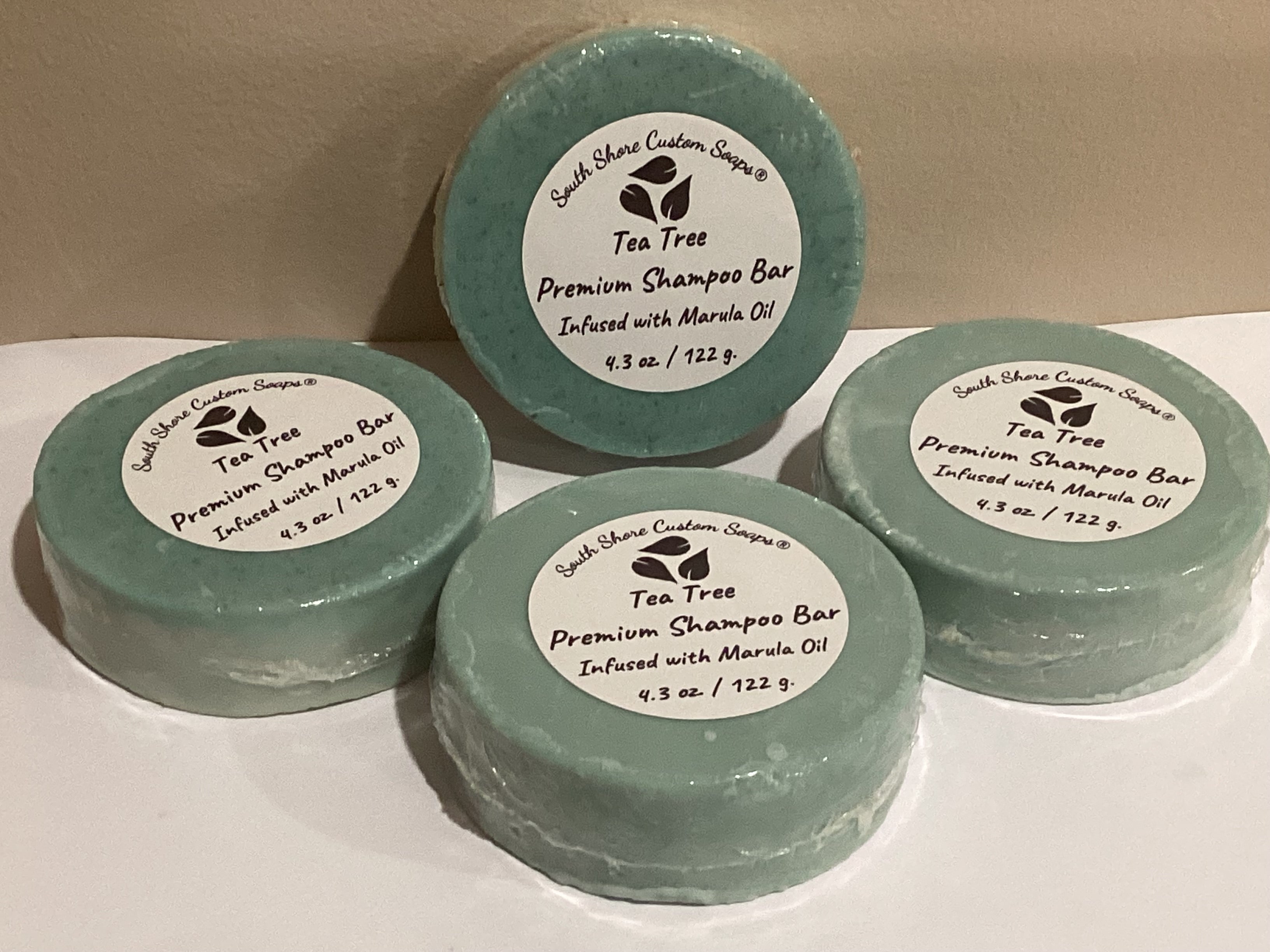 Tea Tree Premium Shampoo Bar Infused with Marula Oil