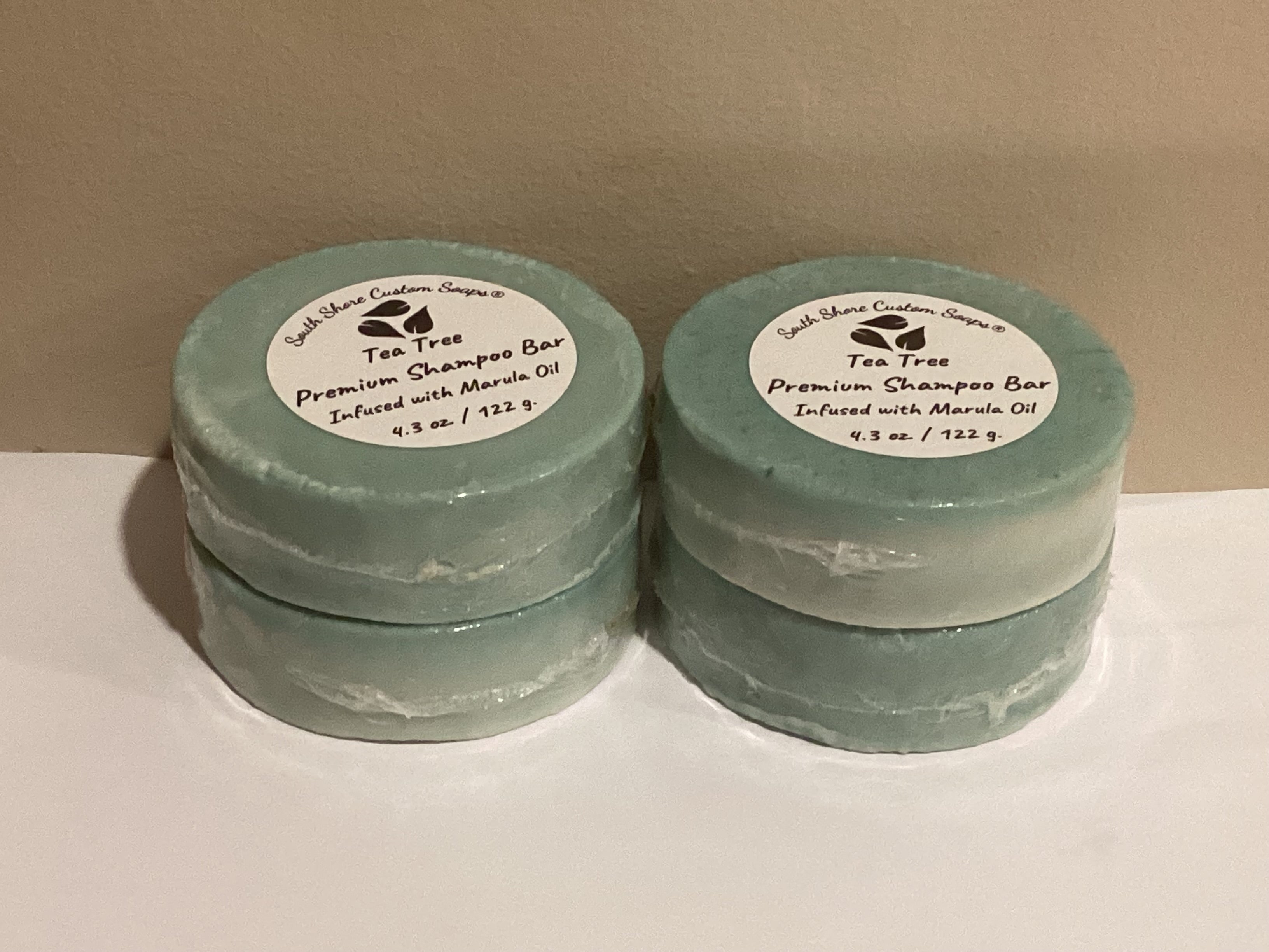 Tea Tree Premium Shampoo Bar Infused with Marula Oil