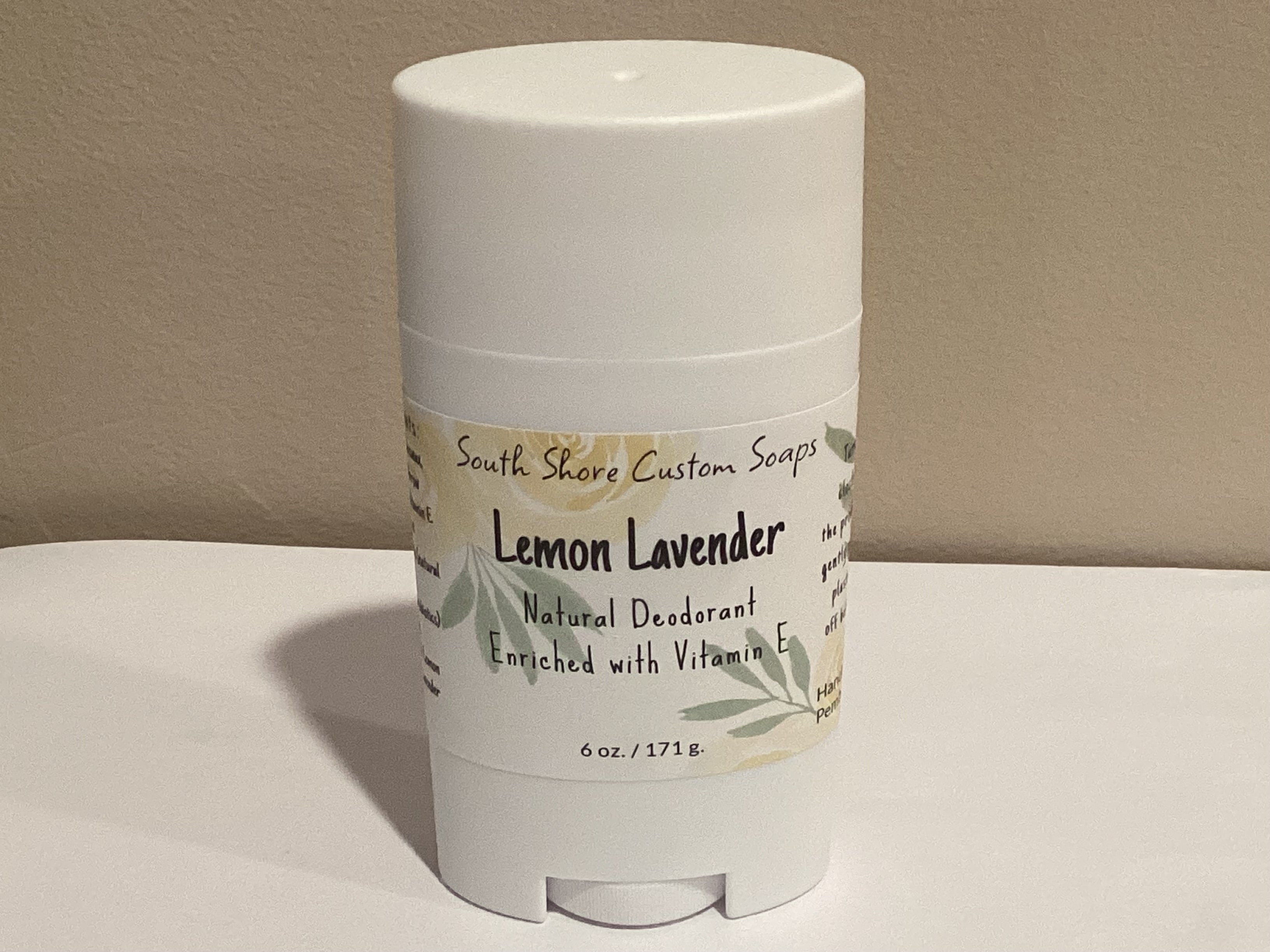 Lemon Lavender Natural Deodorant