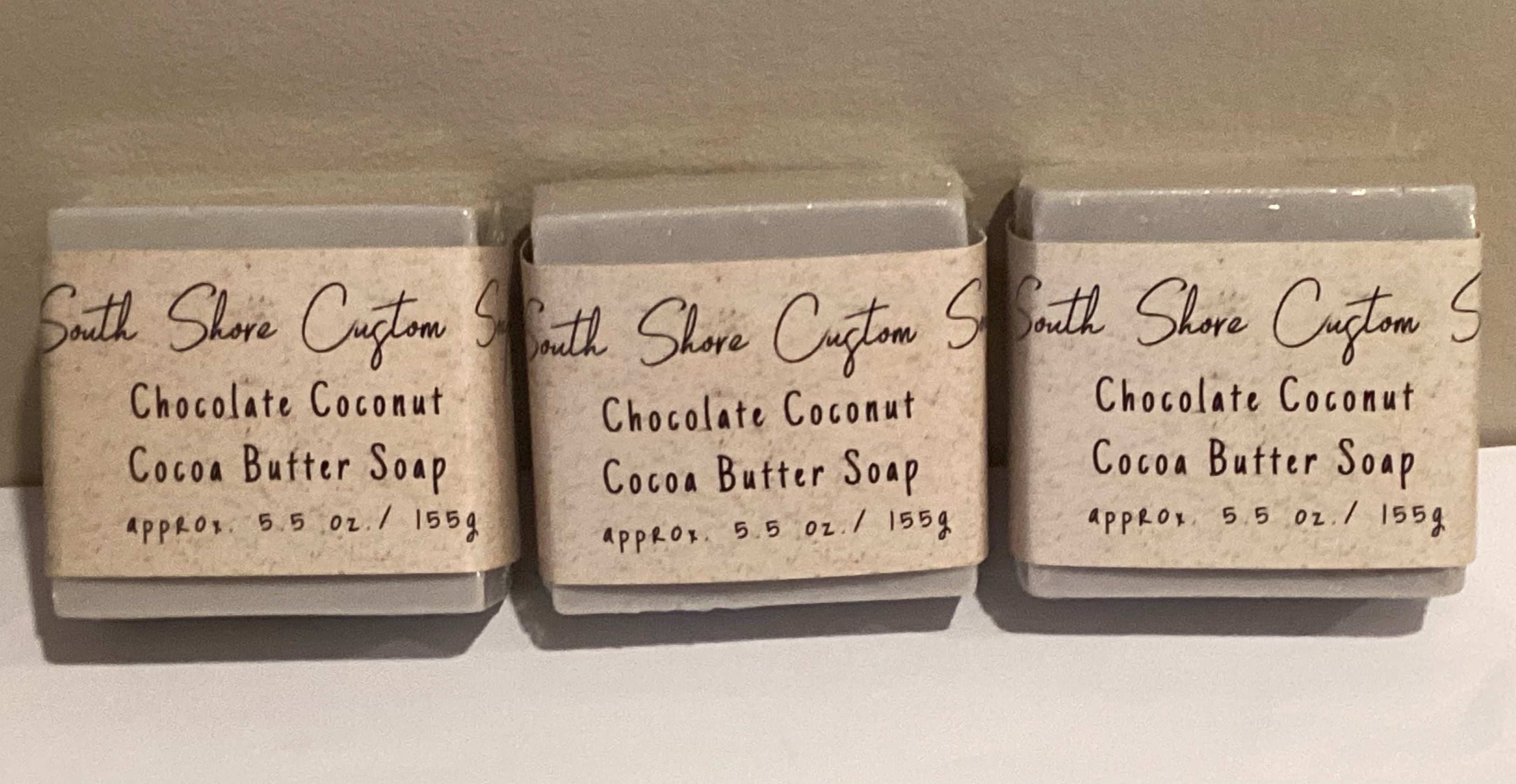 Chocolate Coconut Cocoa Butter Soap