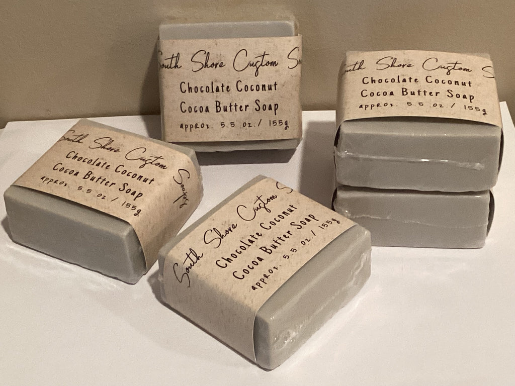 Chocolate Coconut Cocoa Butter Soap