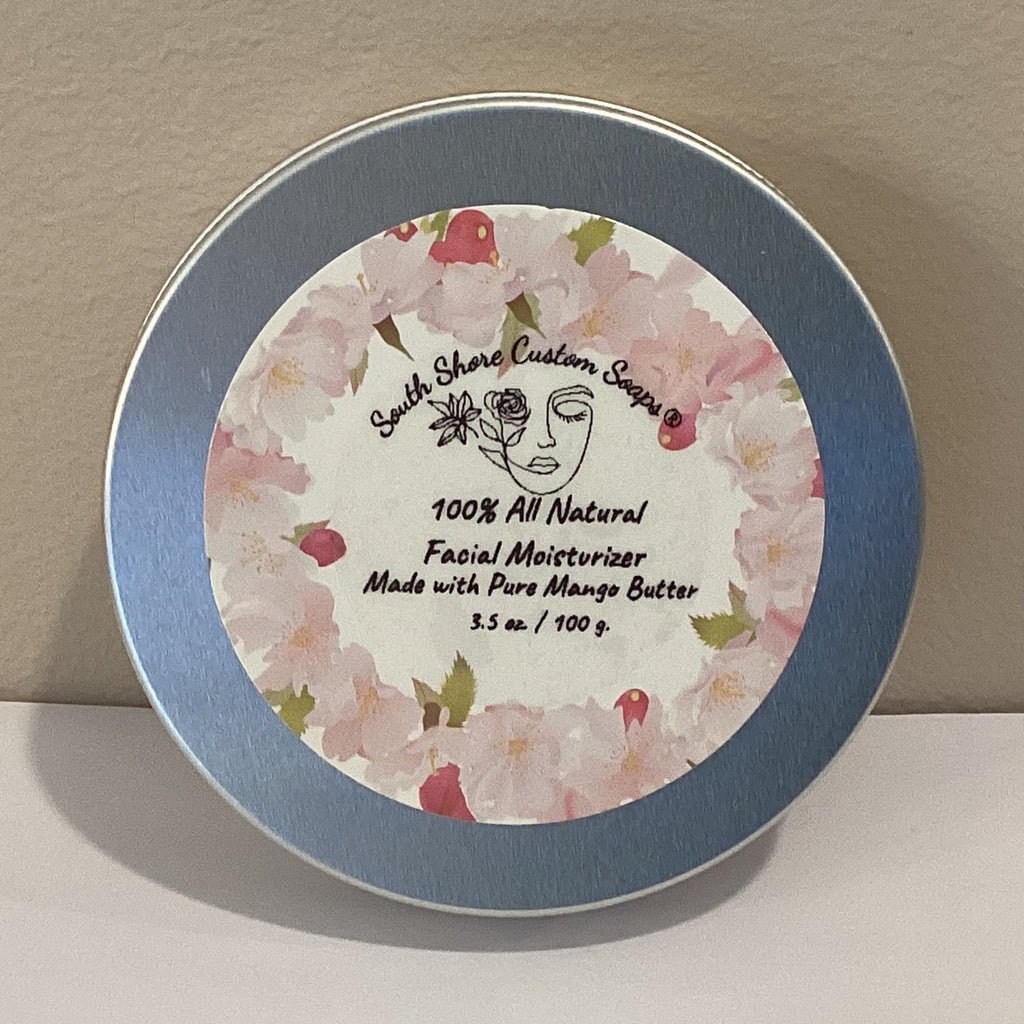 100% All Natural Facial Moisturizer Made with Pure Mango Butter