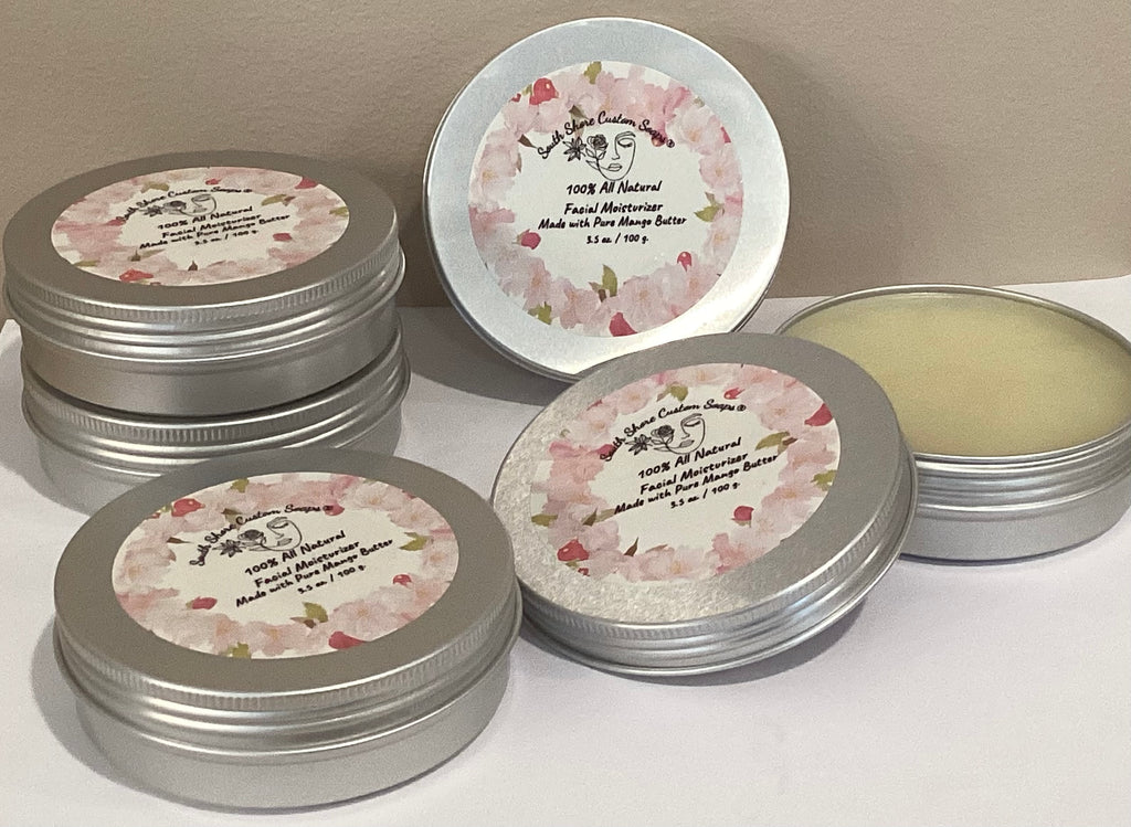 100% All Natural Facial Moisturizer Made with Pure Mango Butter