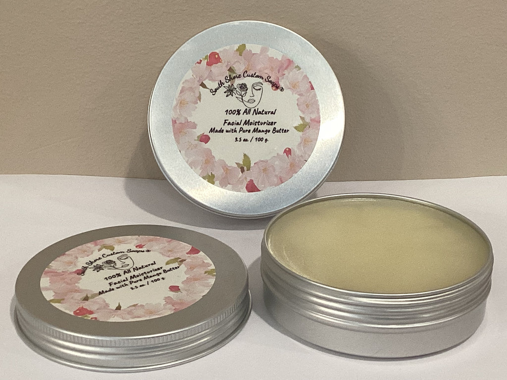100% All Natural Facial Moisturizer Made with Pure Mango Butter