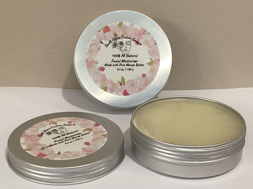 100% All Natural Facial Moisturizer Made with Pure Mango Butter