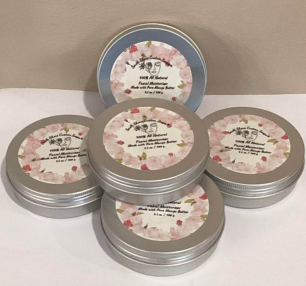 100% All Natural Facial Moisturizer Made with Pure Mango Butter