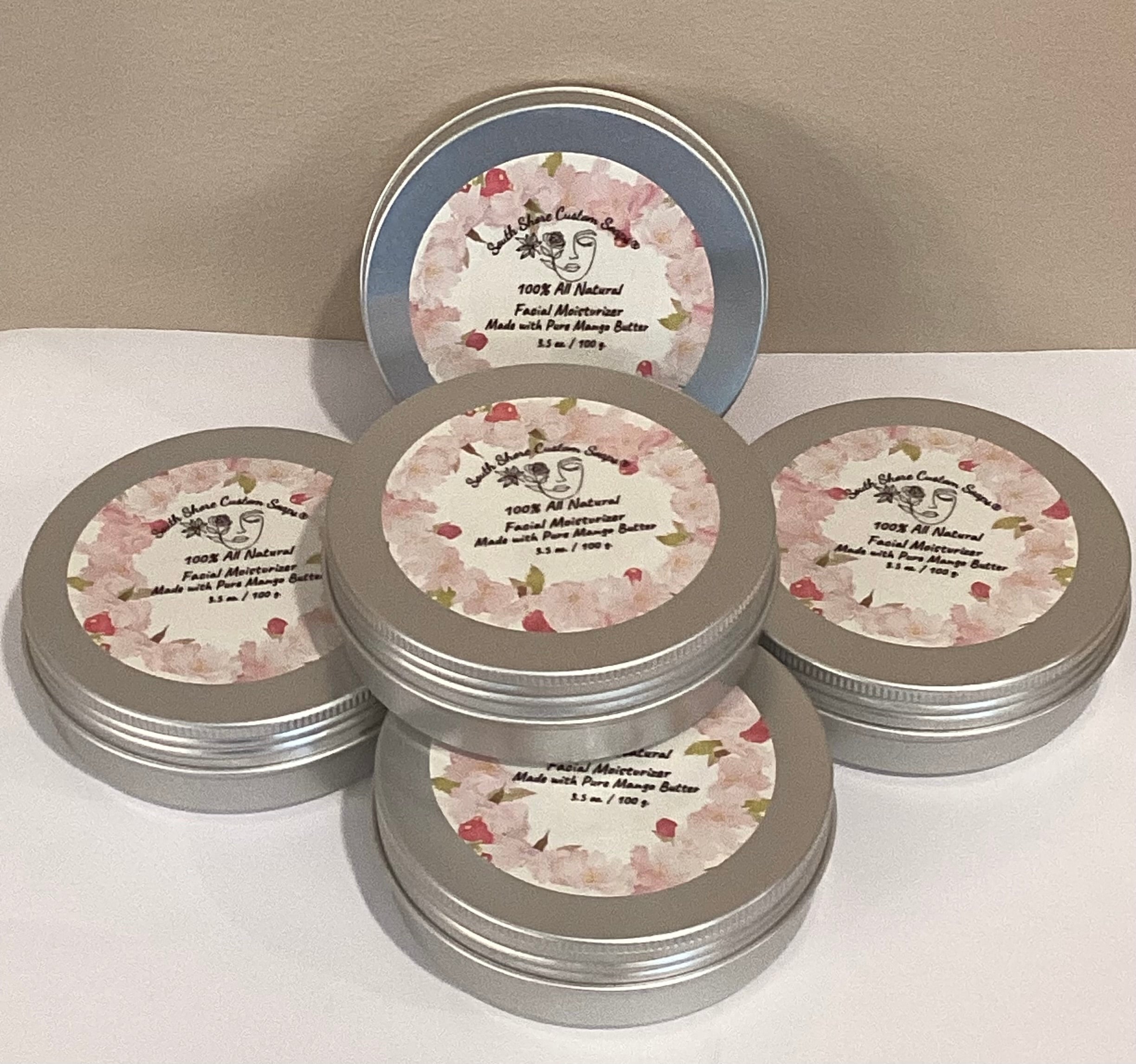 100% All Natural Facial Moisturizer Made with Pure Mango Butter
