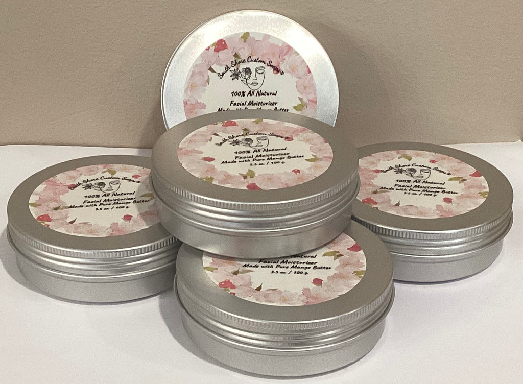 100% All Natural Facial Moisturizer Made with Pure Mango Butter