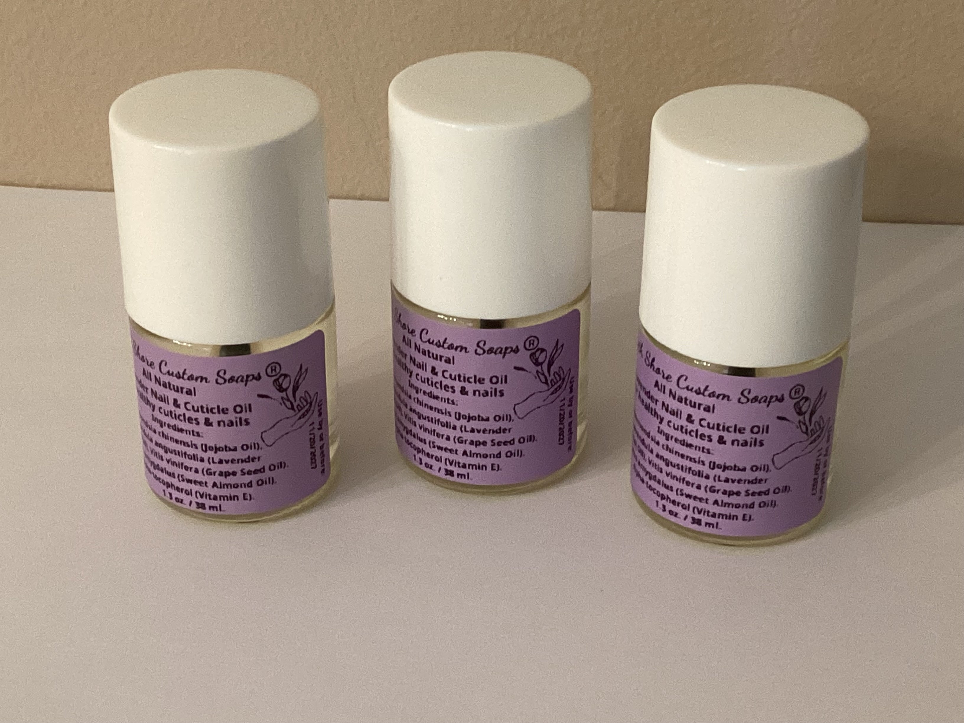 All Natural Lavender Cuticle Oil