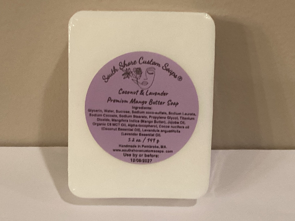 Coconut & Lavender Premium Mango Butter Soap