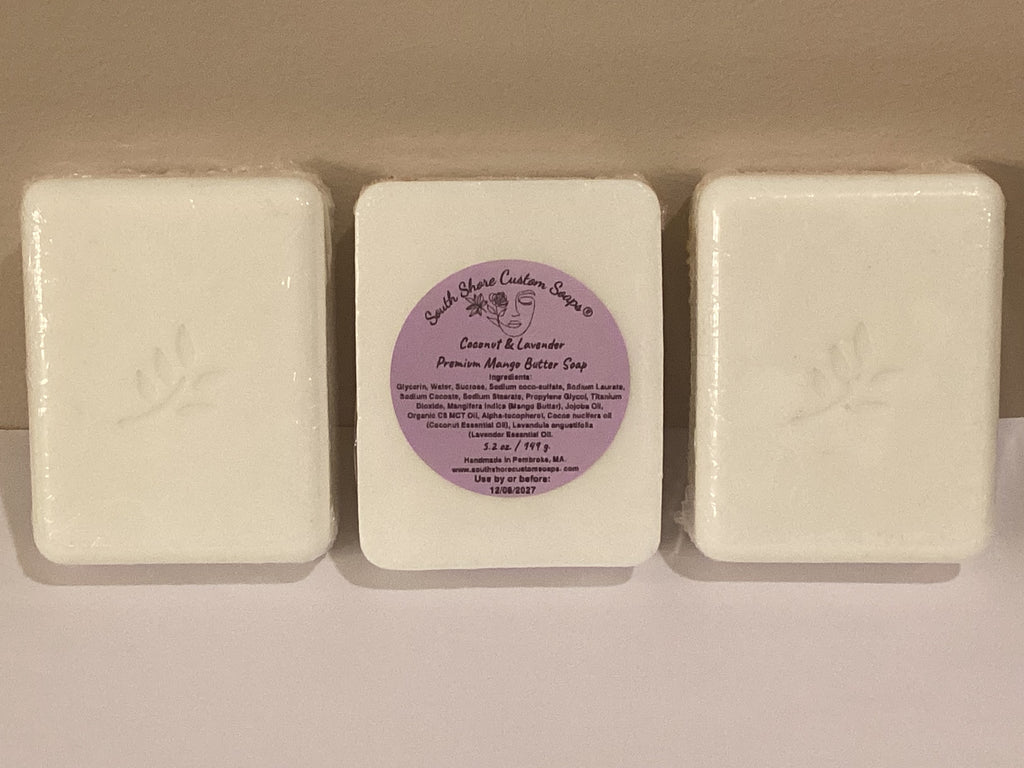 Coconut & Lavender Premium Mango Butter Soap