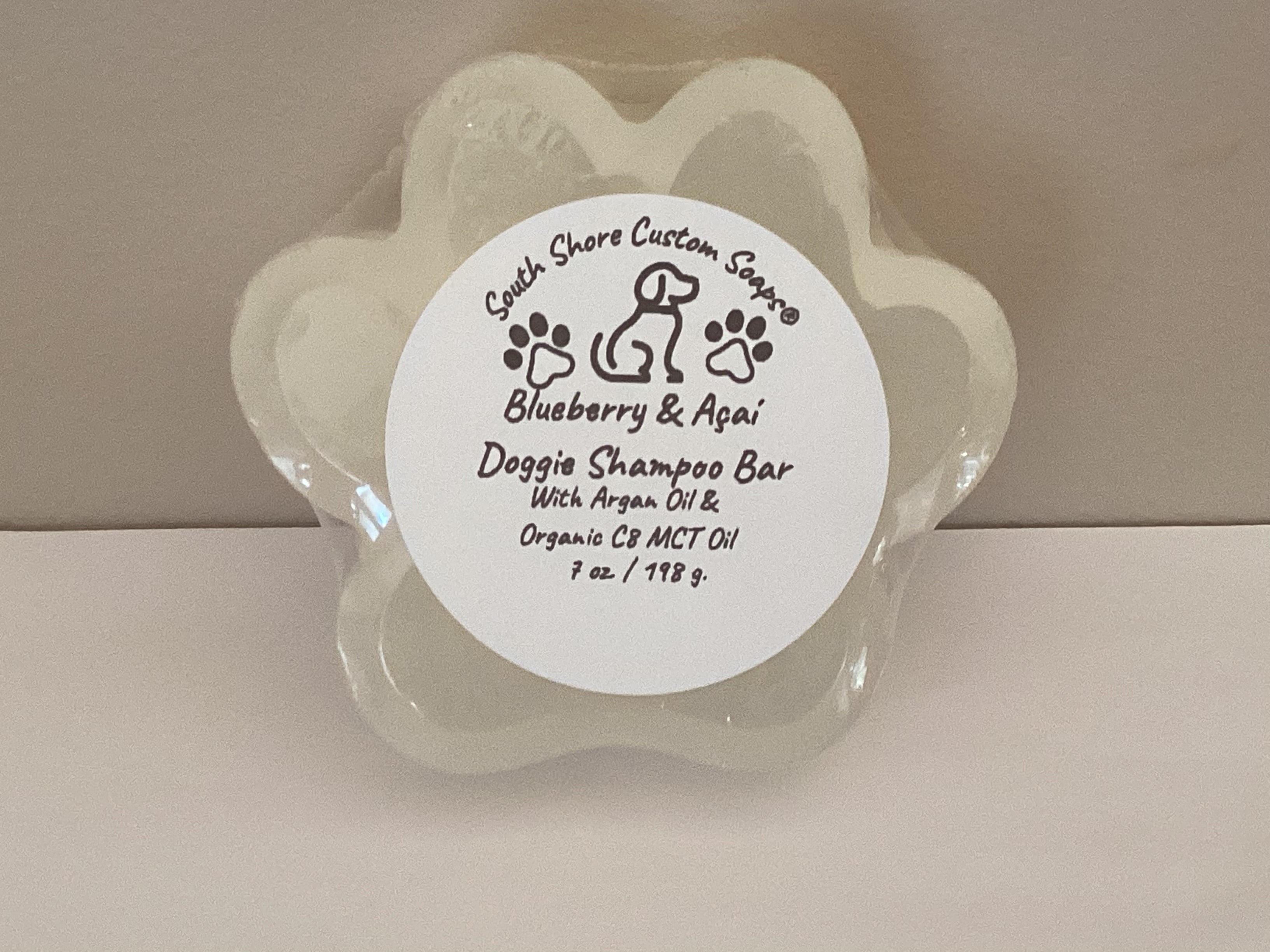 Blueberry Açai Dog Shampoo Bar