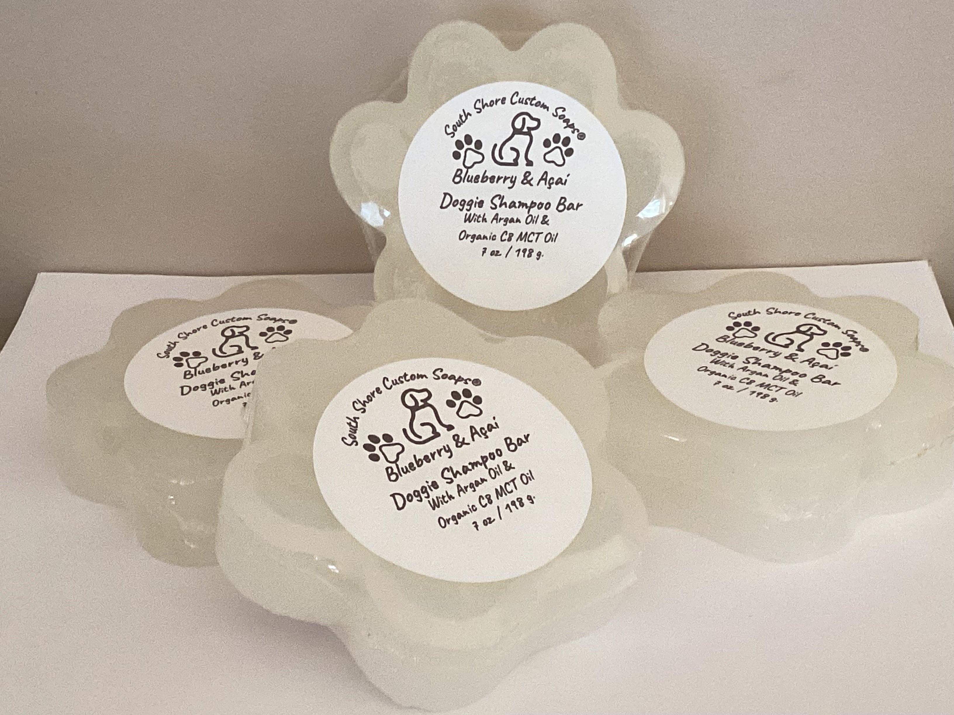 Blueberry Açai Dog Shampoo Bar