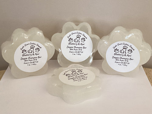 Blueberry Açai Dog Shampoo Bar