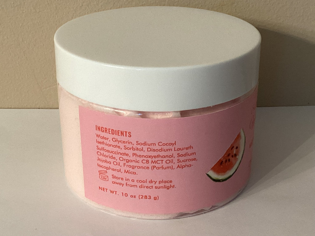Watermelon Sugar 2-in-1 Whipped Body Soap & Sugar Scrub