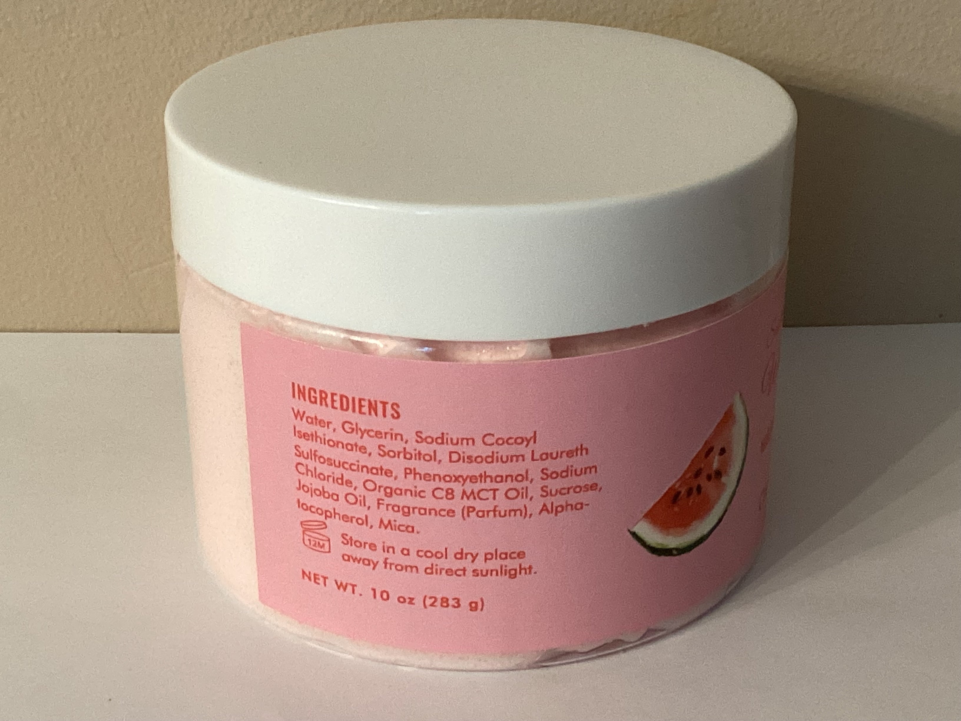Watermelon Sugar 2-in-1 Whipped Body Soap & Sugar Scrub