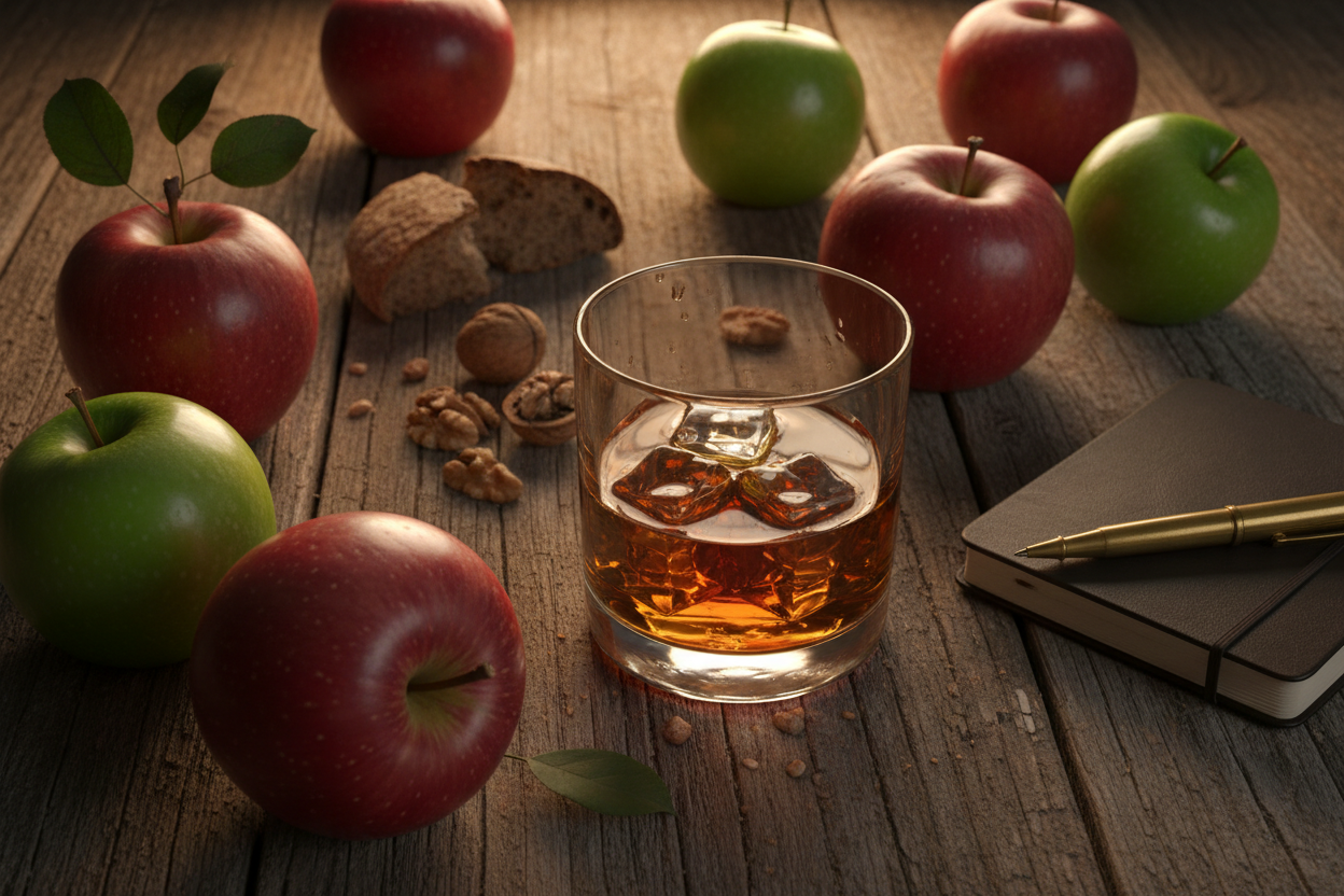 Apple Bourbon Scented Soy Candle