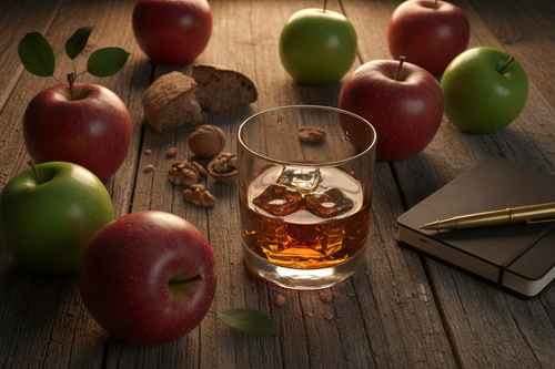 Apple Bourbon Scented Soy Candle