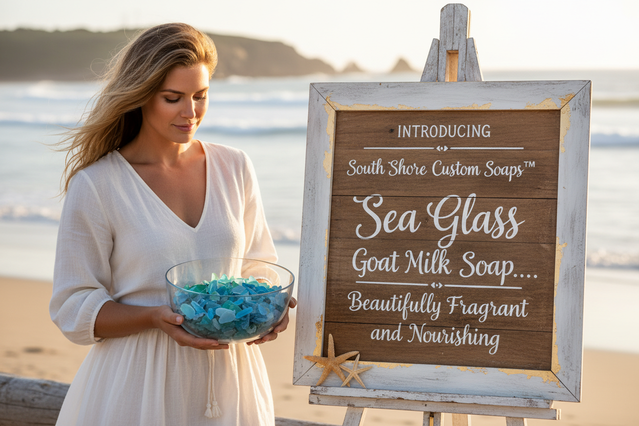 Sea Glass Goat Milk Soap