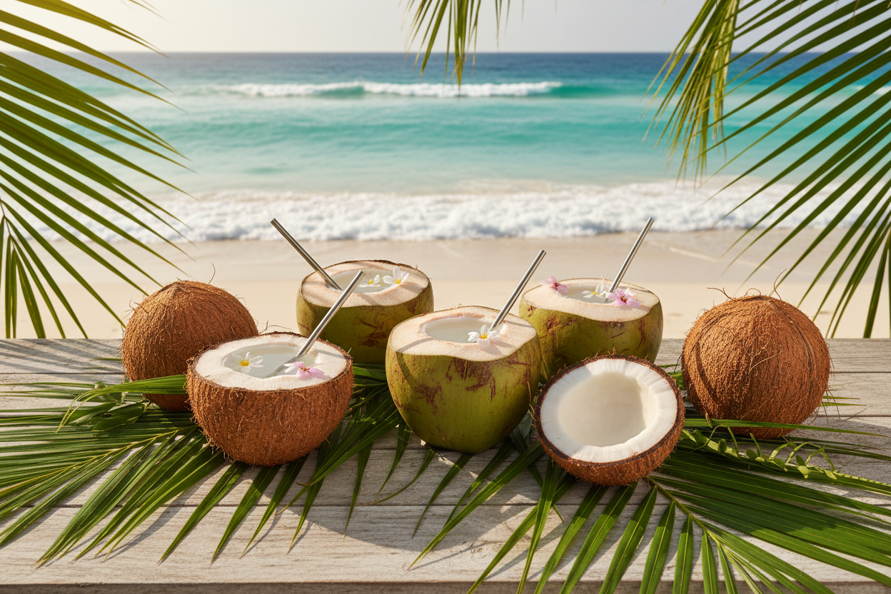 Coconut Scented Soy Candle
