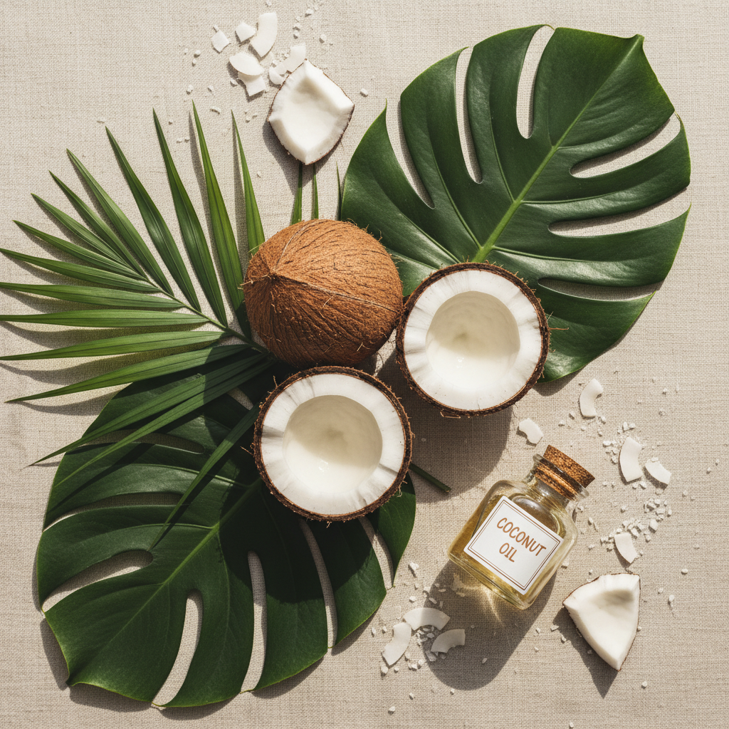 Creamy Island Coconut Goat Milk Soap Infused with Macadamia Nut Oil