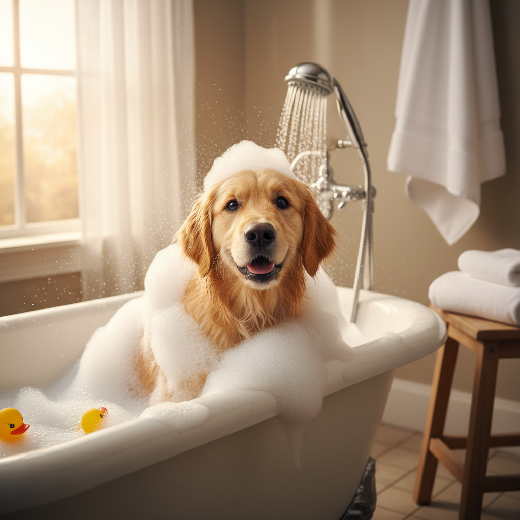 Shea Butter & Coconut Oil Dog Shampoo Bar