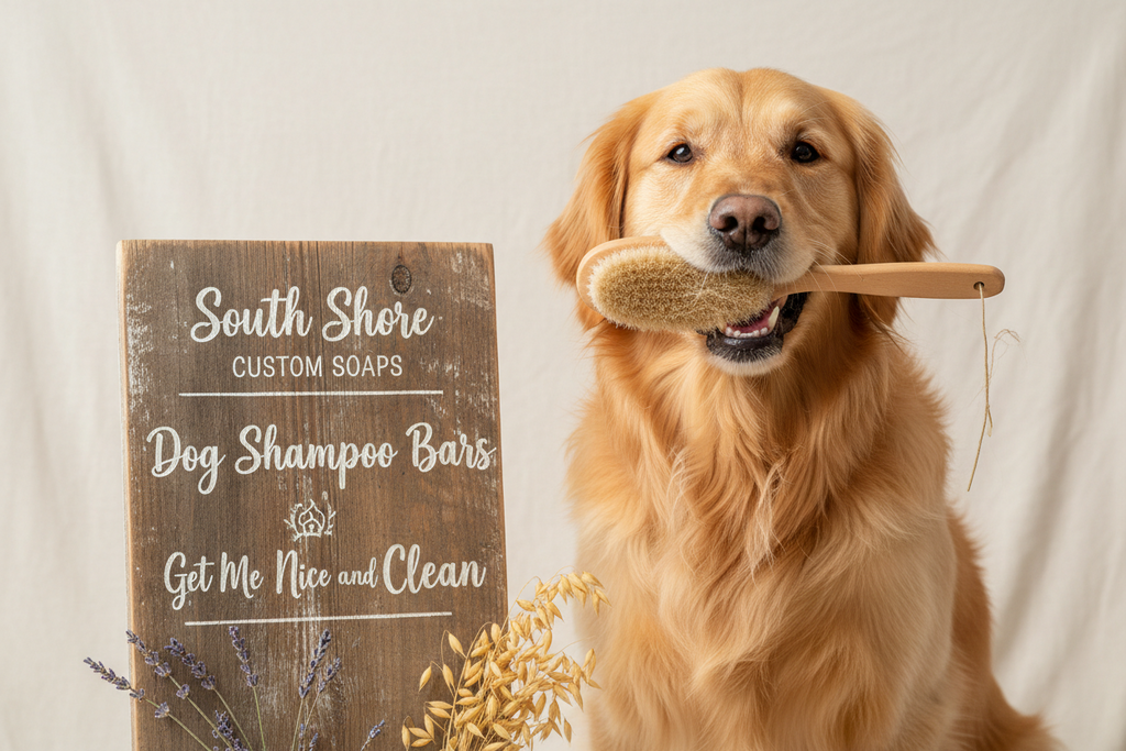 Oatmeal + Lavender Dog Shampoo Bar