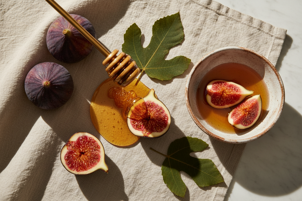 Black Fig & Honey Scented Soy Candle