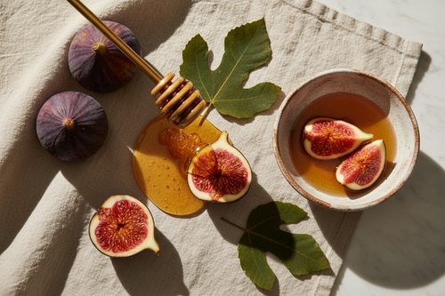 Black Fig & Honey Scented Soy Candle