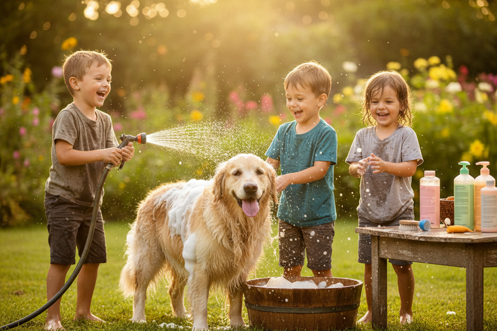Rosemary & Lemongrass All Natural Doggie Shampoo